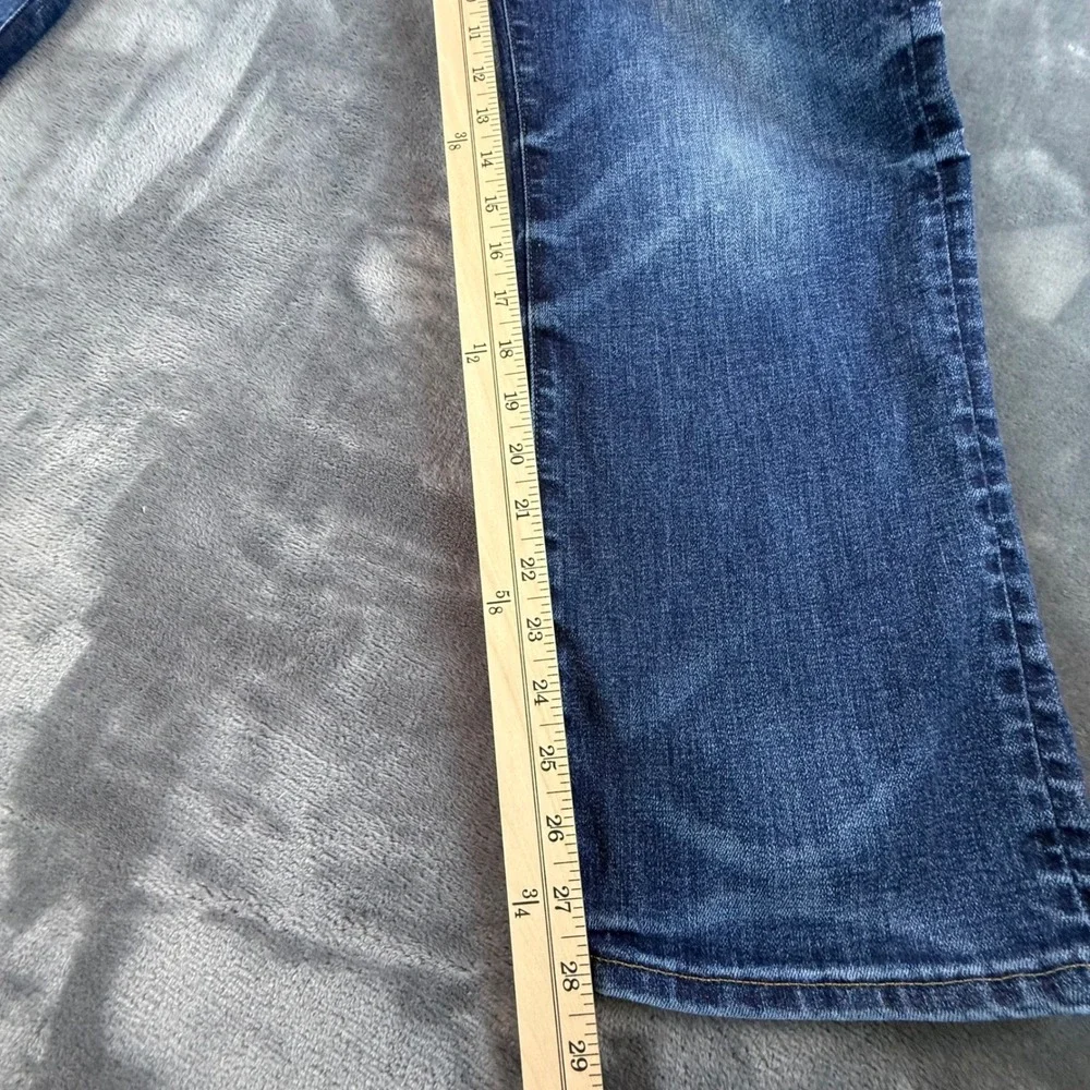 American Eagle‎ Mens Original Bootcut Jeans Dark Wash 32x30 Stretch Denim